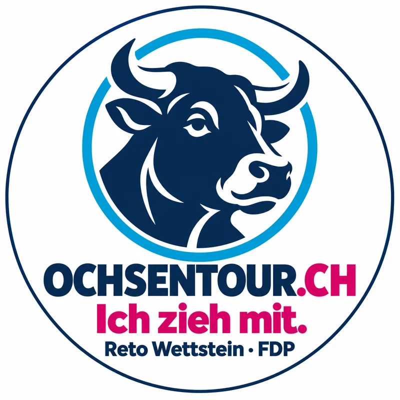 Runder Ochsentour-Kleber